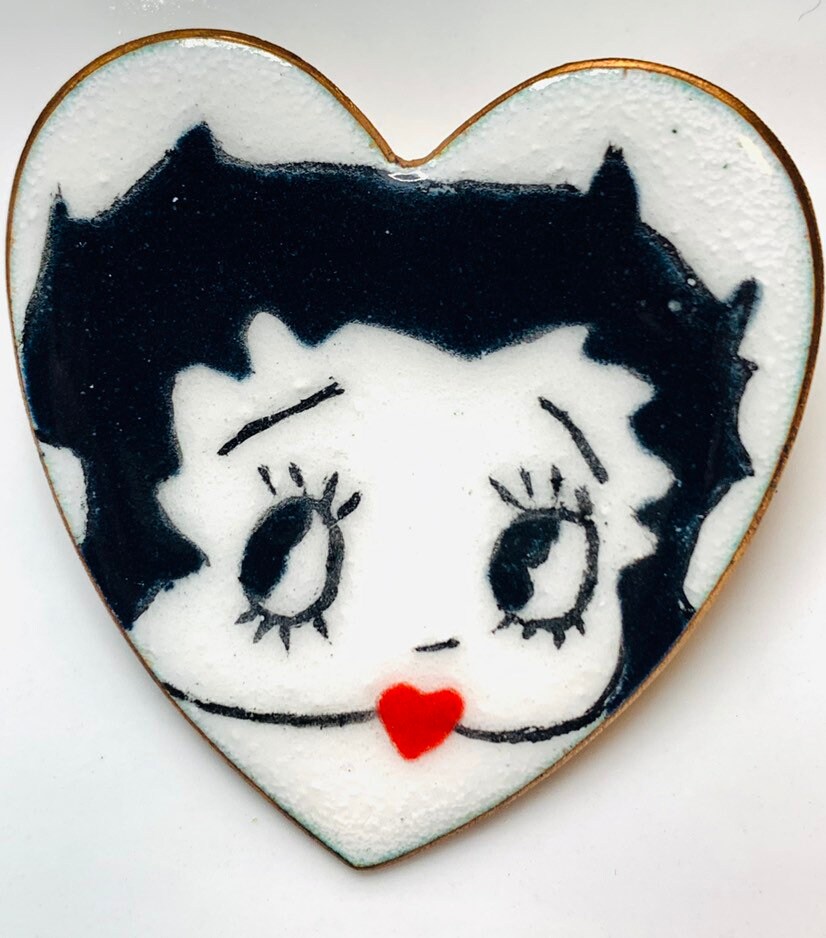Vintage Betty Boop Brosche von PokitaGifts