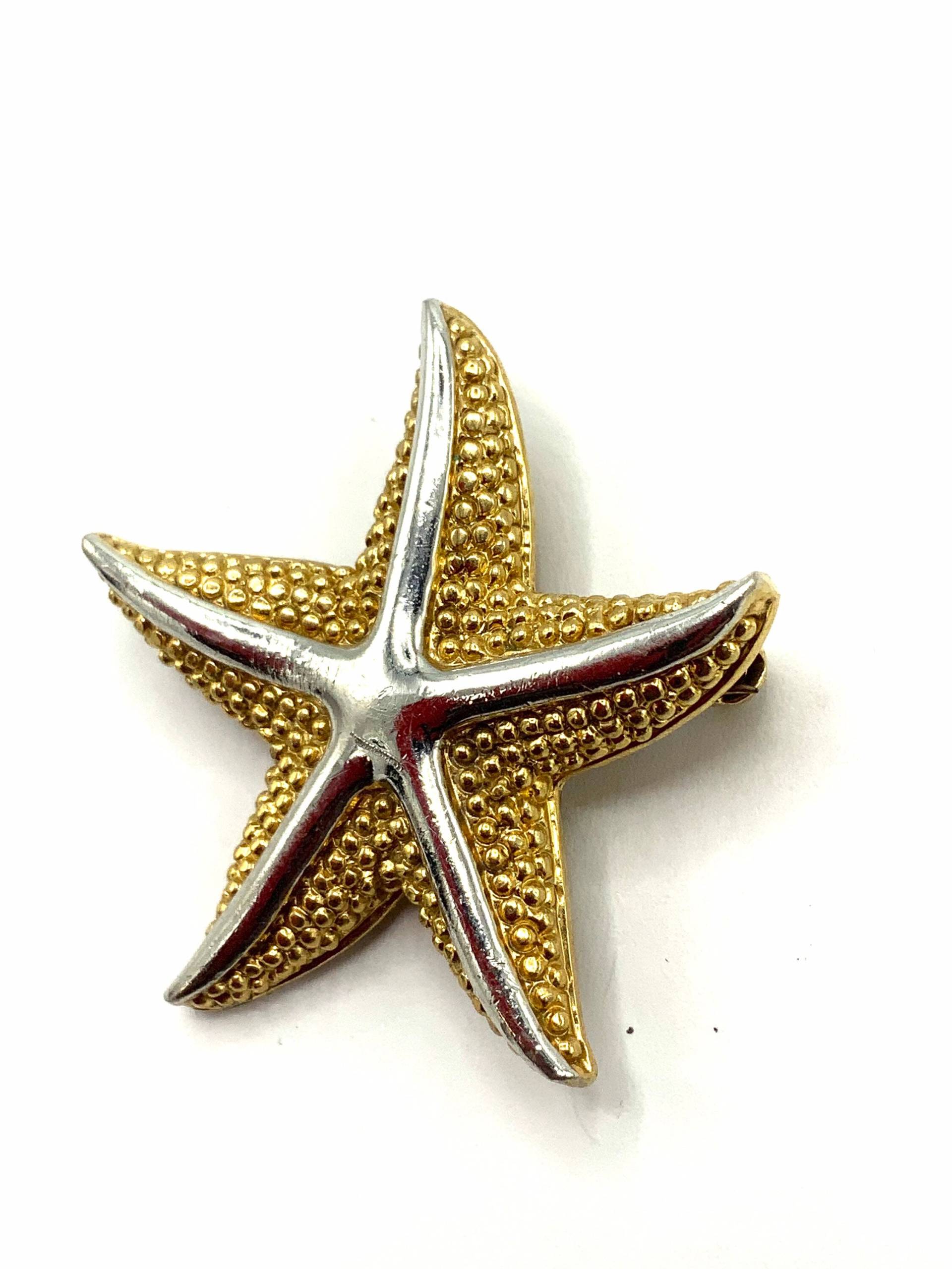 Wunderschönes Sammlerstück Und Vintage Altgold Silber Stern Brosche Von Lia Sophia Wunderschönes Sammlerstück Und Vintage Altgold Silber Stern Brosche Von Lia Sophia von PokitaGifts