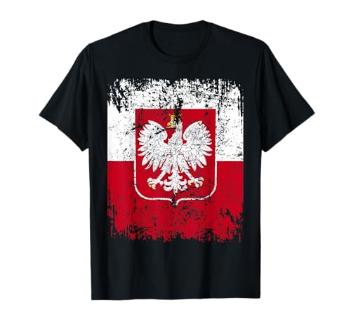POLEN POLSKA Flagge Adler Damen Herren Kinder POLEN T-Shirt von Poland Family Shop