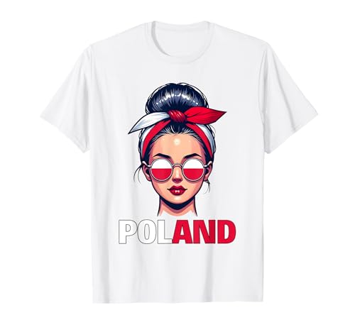 Polen Mädchen Polen Mädchen Polen Flagge T-Shirt Polen Mädchen Polen Mädchen Polen Flagge T-Shirt von Poland Girl Poland Flagge