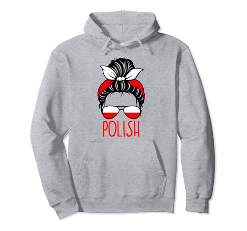 Süße polnische Frau Mädchen Mutter Patriotische Polska Polen Flagge Pullover Hoodie von Poland Polish Flag Designs