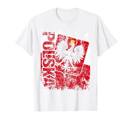 POLEN POLSKA Flagge Adler Damen Herren Kinder POLSKA T-Shirt POLEN POLSKA Flagge Adler Damen Herren Kinder POLSKA T-Shirt von Poland Family Shop