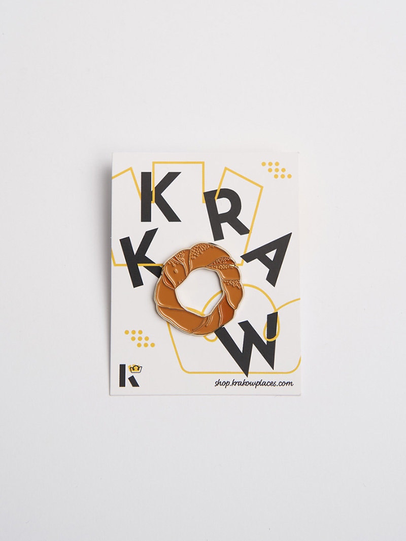 Anstecker | Anstecknadel Obwarzanek Bretzel Soft Enamel Pin Anstecker | Anstecknadel Obwarzanek Bretzel Soft Enamel Pin von PolandPlaces
