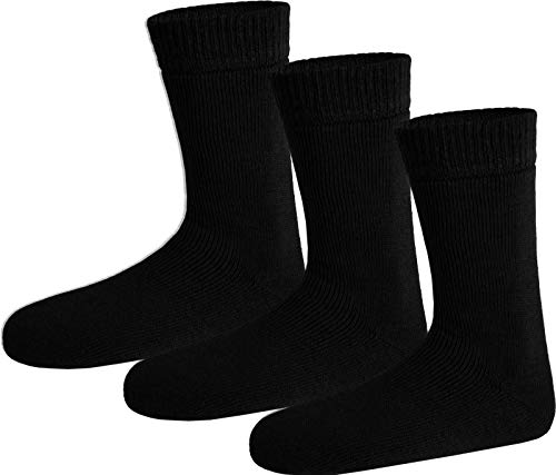 Polar Husky 3 Paar Super Warme Thermo Socken! Vollplüsch/Perfekt geeignet für Stiefel Farbe Socken Schwarz Größe 43/46 Polar Husky 3 Paar Super Warme Thermo Socken! Vollplüsch/Perfekt geeignet für Stiefel Farbe Socken Schwarz Größe 43/46 von Polar Husky