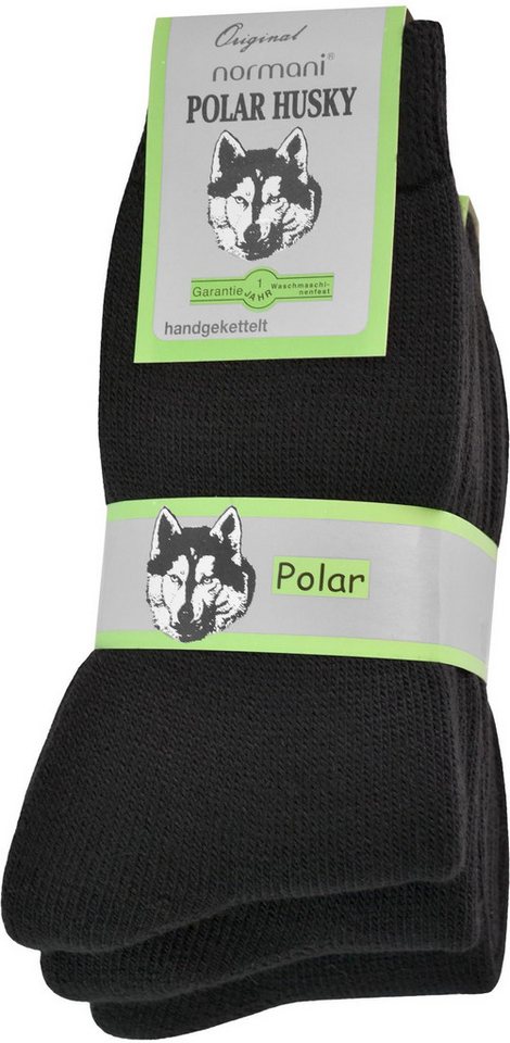 Polar Husky Thermosocken 3 Paar Vollfrottee-Wintersocken durchgehend gefüttert von Polar Husky