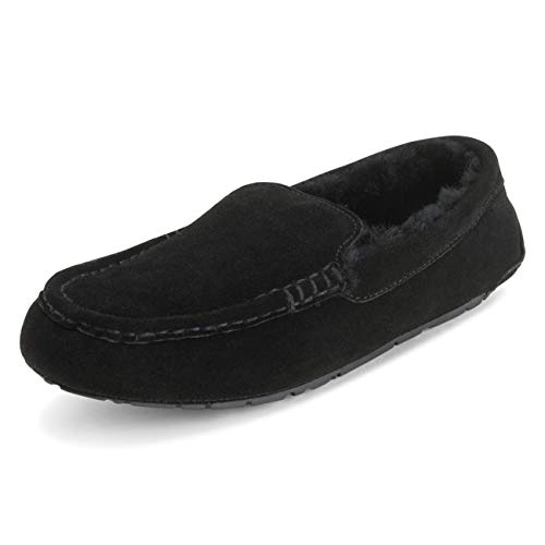 Polar Herren Mokassins Australian Wildleder Sheepskin Haus Pelz Halbschuhe Schuhs Hausschuhe - Schwarz - BLK43 AYC0252 Polar Herren Mokassins Australian Wildleder Sheepskin Haus Pelz Halbschuhe Schuhs Hausschuhe - Schwarz - BLK43 AYC0252 von Polar