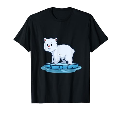 Eisbär Kind Polar Kinder Polarbär Weihnachten Bären Nordpol T-Shirt von Polarbär Eisbär Geschenkidee Weihnachten Kinder