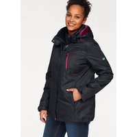 Große Größen: 3-in-1-Funktionsjacke, schwarz, Gr.40-58 von Polarino