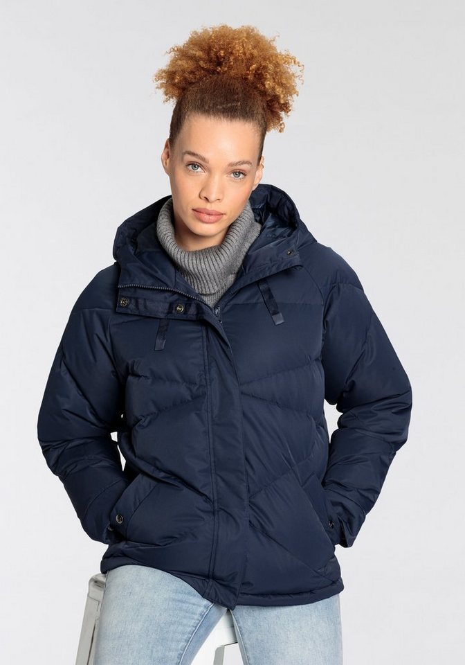 Polarino Daunenjacke für kalte Temperaturen, atmungsaktiv, mit Kapuze, mit Kordelzug Polarino Daunenjacke für kalte Temperaturen, atmungsaktiv, mit Kapuze, mit Kordelzug von Polarino