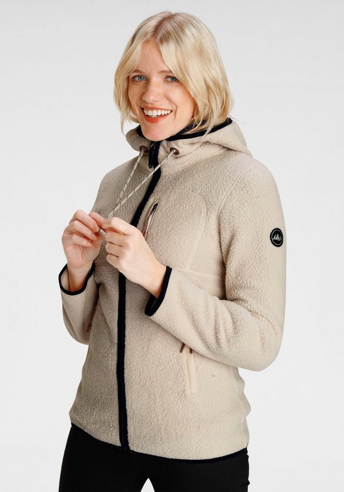 Polarino Fleecejacke aus Sherpa Fleece von Polarino