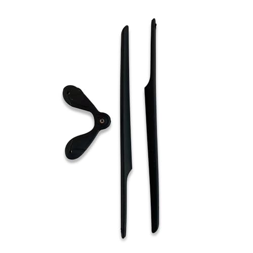 Nasenpolster Ohrsocken für Rudy Project Rydon Sonnenbrille Gummi-Set, Schwarz , Einheitsgröße von Polarlens