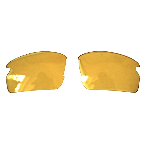 POLARLENS Polarisierte Ersatzgläser für Oakley Flak Jacket 2.0 - kompatibel mit Oakley Flak Jacket 2.0 Sonnenbrille, Gelbe Nachtsicht, Einheitsgröße POLARLENS Polarisierte Ersatzgläser für Oakley Flak Jacket 2.0 - kompatibel mit Oakley Flak Jacket 2.0 Sonnenbrille, Gelbe Nachtsicht, Einheitsgröße von Polarlens