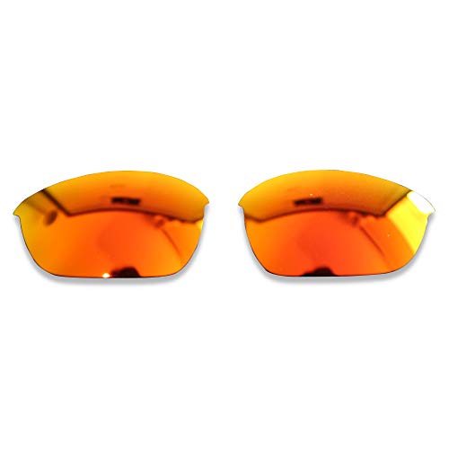 Polarlens Ersatzgläser für Oakley Half Jacket 2.0 – kompatibel mit Oakley Half Jacket 2.0 Sonnenbrillen (Fire Red) von Polarlens