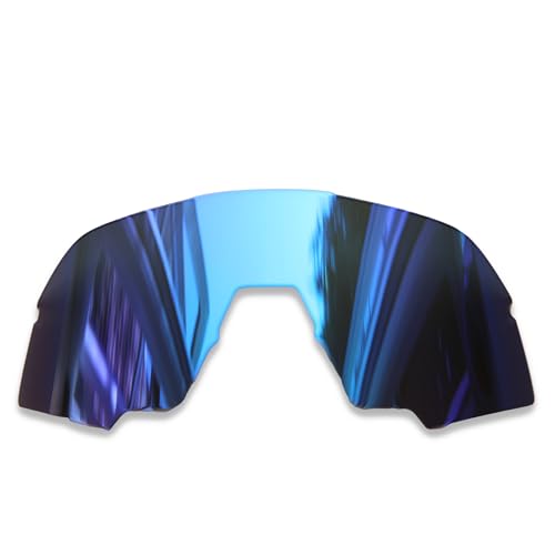 Polarlens Polarisierte Ersatzgläser für 100% S3 - Kompatibel mit 100% S3 Sonnenbrillen, eisblau, Einheitsgröße von Polarlens
