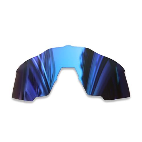 Polarlens Polarisierte Ersatzgläser für 100% Speedcraft - Kompatibel mit 100% S3 Sonnenbrillen, eisblau, Einheitsgröße von Polarlens
