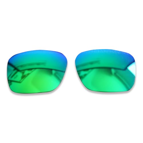Polarlens Polarisierte Ersatzgläser für Oakley Latch Square Sq - Kompatibel mit Oakley Latch Square Sq Sonnenbrille, grün, Einheitsgröße von Polarlens