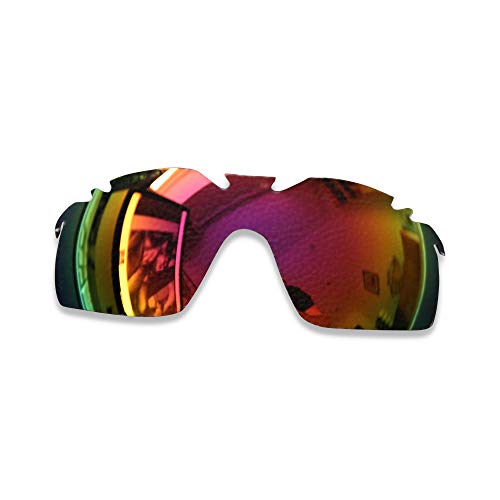 Polarlens Polarisierte Ersatzgläser für Oakley Radarlock XL – kompatibel mit Oakley Radarlock XL-Sonnenbrillen (Lila-Rot) von Polarlens
