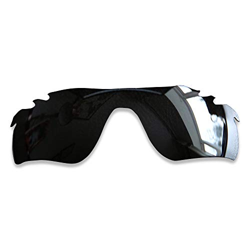 Polarlens Polarisierte Ersatzgläser für Oakley Radarlock – kompatibel mit Oakley Radarlock-Sonnenbrillen (Schwarz) von Polarlens