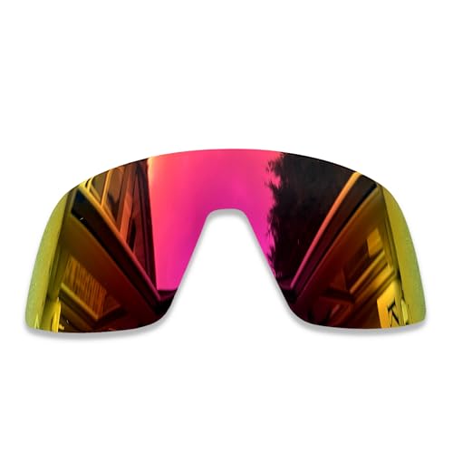 Polarlens Polarisierte Ersatzgläser für Oakley Sutro – kompatibel mit Oakley Sutro-Sonnenbrillen (Fire Red) von Polarlens