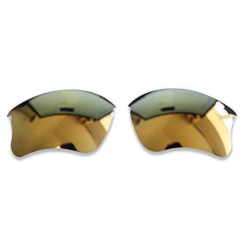 Polarlens Polarisierte gläser für Oakley Flak Jacket XLJ kompatibel mit Oakley Flak Jacket XLJ Sonnenbrille (Bronzegold) von Polarlens