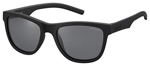 Polaroid Unisex-Kinder PLD 8018/S Y2 Yyv 47 Sonnenbrille, Schwarz (Black/Grey) von Polaroid