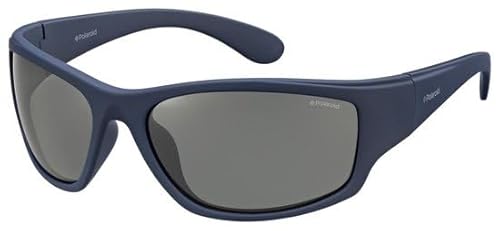 Polaroid® Sonnenbrille Blue Flex - Leichte Polarisierte Sportsonnenbrille UV-Schutz Biegbar, blacks, Einheitsgr��e von Polaroid