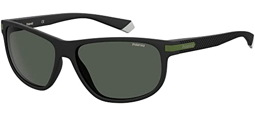 POLAROID Unisex PLD 2099/s Sunglasses, 7ZJ/M9 Black Green, 58 von Polaroid