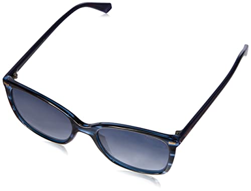 Polaroid Damen PLD 4108/s Sonnenbrille, JBW/C3 Blue Havana, 55 von Polaroid