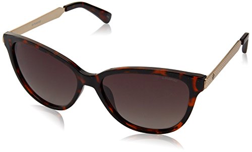 Polaroid Damen PLD 5016/S 94 Lly 58 Sonnenbrille, Gold (Dkgold/Brown Polar) von Polaroid