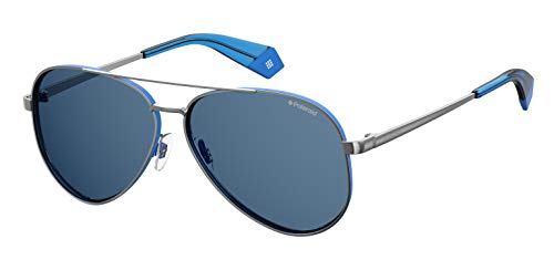 Polaroid Damen PLD 6069/S/X Sonnenbrille, Mehrfarbig (Rtblue Rt), 61 von Polaroid