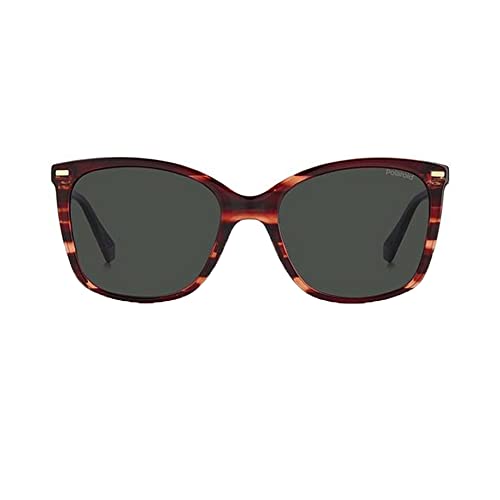 Polaroid Unisex PLD 4108/s Sonnenbrille, RED Havana, L von Polaroid