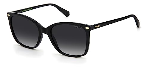 Polaroid Unisex PLD 4108/S Sonnenbrille, Black, 55 von Polaroid