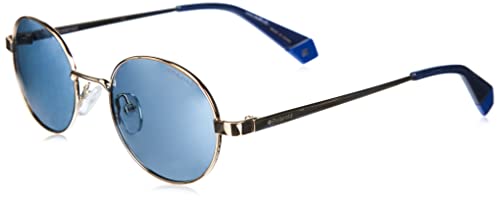 Polaroid Eyewear Unisex-Erwachsene PLD 6066/S/LI Sonnenbrille, Blau, 51 von Polaroid