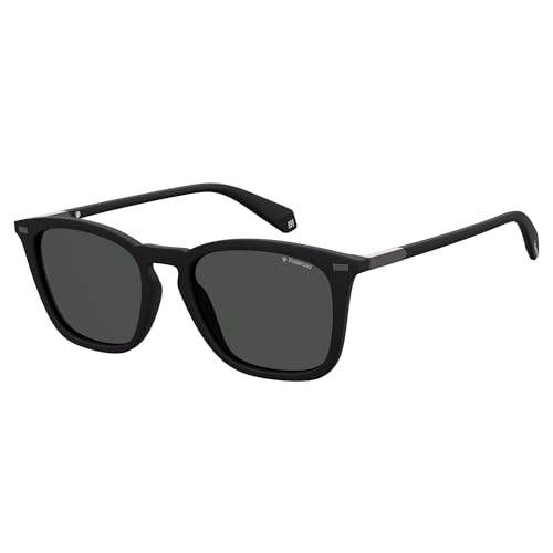 Polaroid PLD 2085/S Herren-Sonnenbrille, Mattschwarz, 52 von Polaroid