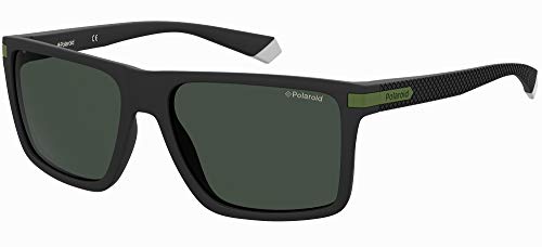 Polaroid Unisex PLD 2098/s Sunglasses, 7ZJ/M9 Black Green, 56 von Polaroid