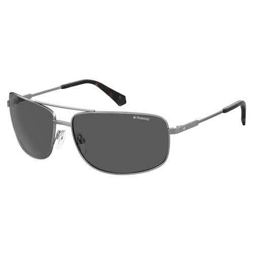 Polaroid Herren PLD 2101/s Sonnenbrille, 003/UC MATT Black, 63 von Polaroid