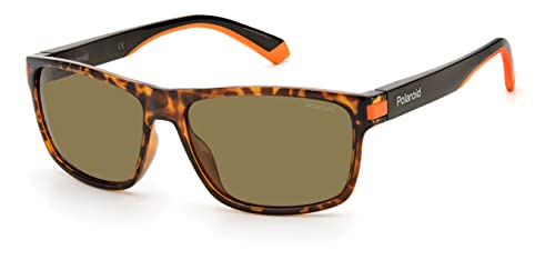 Polaroid Unisex PLD 2121/s Sunglasses, L9G/SP HVNA ORANGE, L von Polaroid