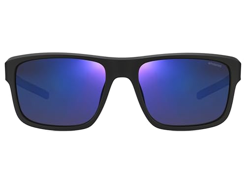 Polaroid Herren Pld 3018/S Jy Dl5 55 Sonnenbrille, Schwarz (Black/Greybl), EU von Polaroid