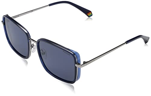 Polaroid Unisex PLD 6149/s/x Sunglasses, PJP/C3 Blue, 57 von Polaroid