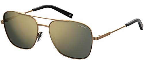 Polaroid Unisex PLD 2068/S/X Sonnenbrille, Mehrfarbig (SMT Bronz), 58 von Polaroid