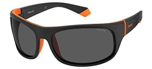 Polaroid Unisex PLD 2125/s Sunglasses, 8LZ/M9 Black ORANGE, L von Polaroid