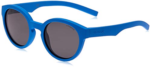 Polaroid Jungen PLD 8019/s/sm Sonnenbrille, PJP/M9 Blue, 42 von Polaroid