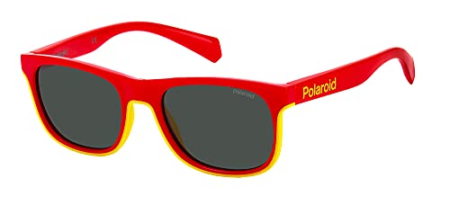 Polaroid Unisex PLD 8041/s Sunglasses, AHY/M9 RED Yellow, S von Polaroid