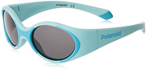 Polaroid Unisex-Erwachsene PLD 8037/S Sonnenbrille, Azure, 43 von Polaroid