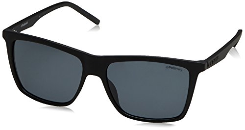 Polaroid Herren Pld 2050/S M9 807 55 Sonnenbrille, Schwarz (Black/Grey), EU von Polaroid