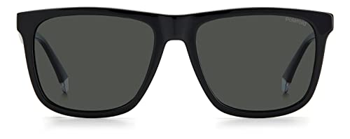 Polaroid Unisex-Adulto PLD 2102/s/x Sunglasses, 807/M9 Black, 55 von Polaroid