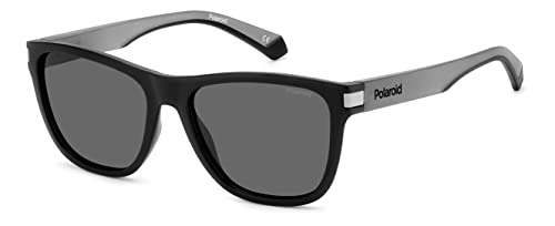 Polaroid Unisex PLD 2138/s Sunglasses, O6W/M9 MTBLK Grey, 17 von Polaroid