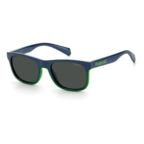 Polaroid Unisex Kinder Pld 8041/S Sonnenbrille, Rnb/M9 Blue Green, 47 EU von Polaroid