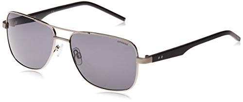 Polaroid Unisex PLD 2042/S Y2 FAE 59 Sonnenbrille, Schwarz (Ruthen Black/Grey) von Polaroid