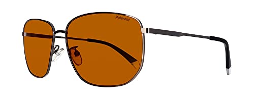 Polaroid Unisex PLD 2120/g/s Sunglasses, 6LB/HE Ruthenium, XL von Polaroid